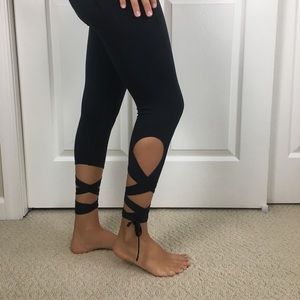 🌙 Flexi Lexi - Unique Ballerina Tie Leggings⭐️
